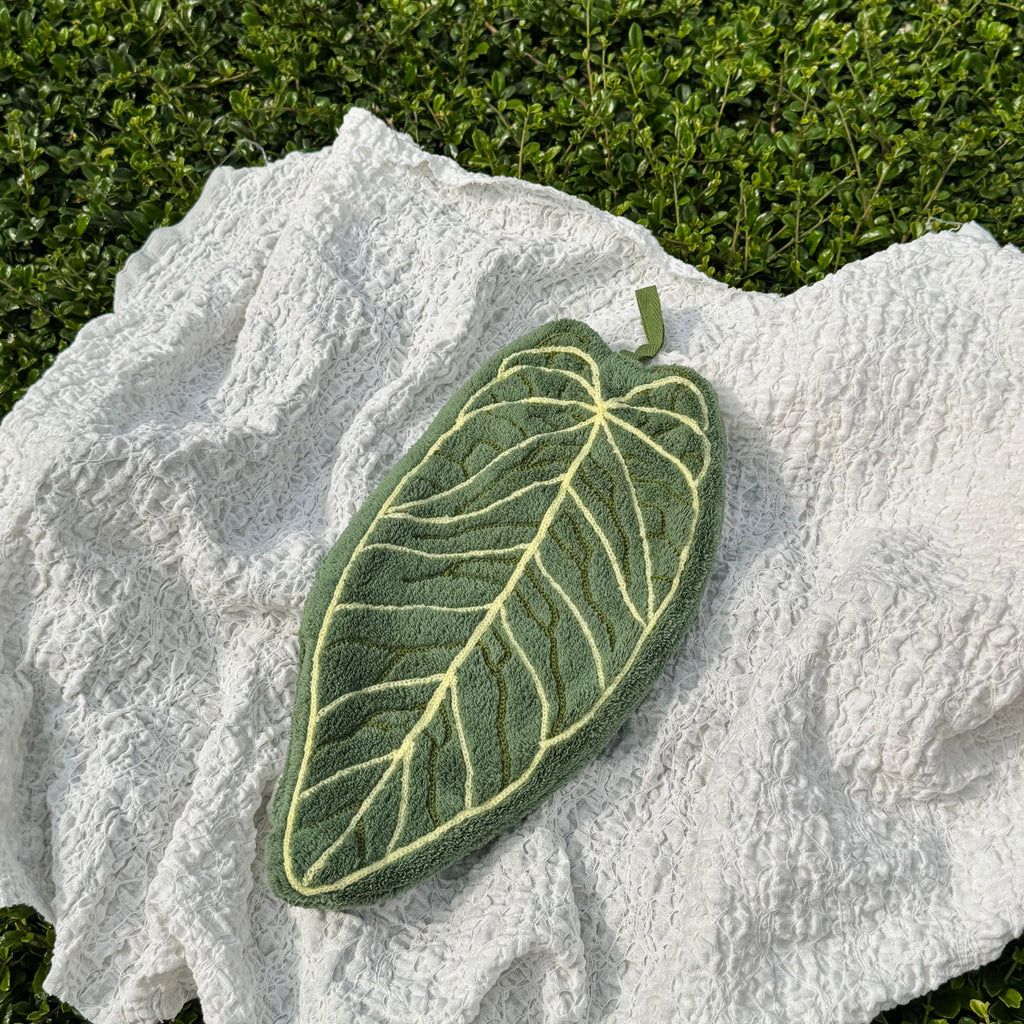 Tropical Leaf - Hanging Hand Towel
