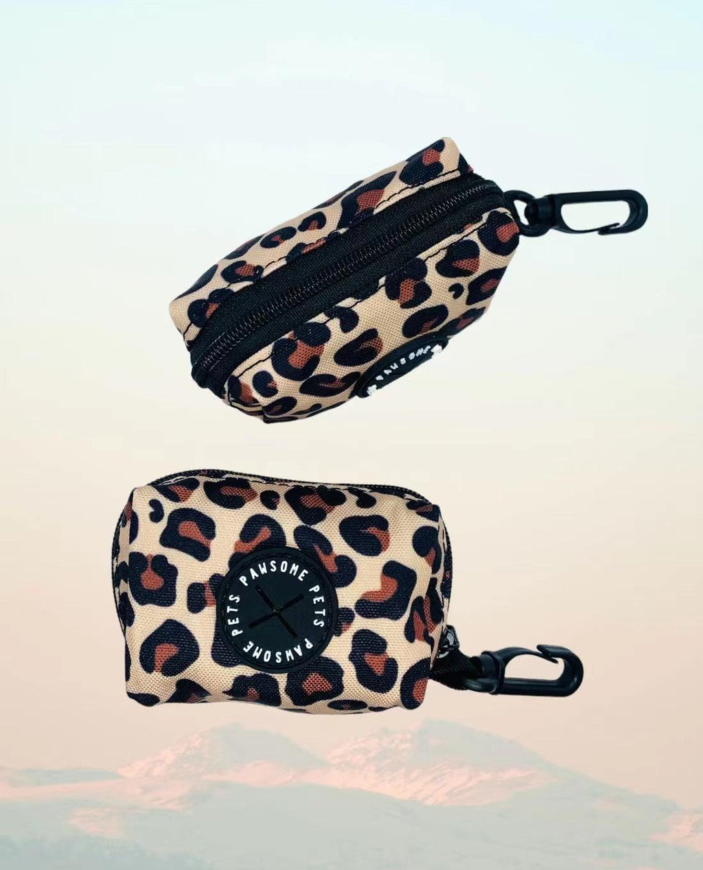WASTE BAG HOLDER-LEOPARD