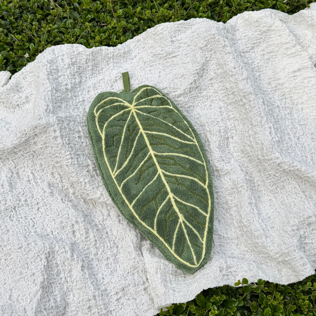 Tropical Leaf - Hanging Hand Towel