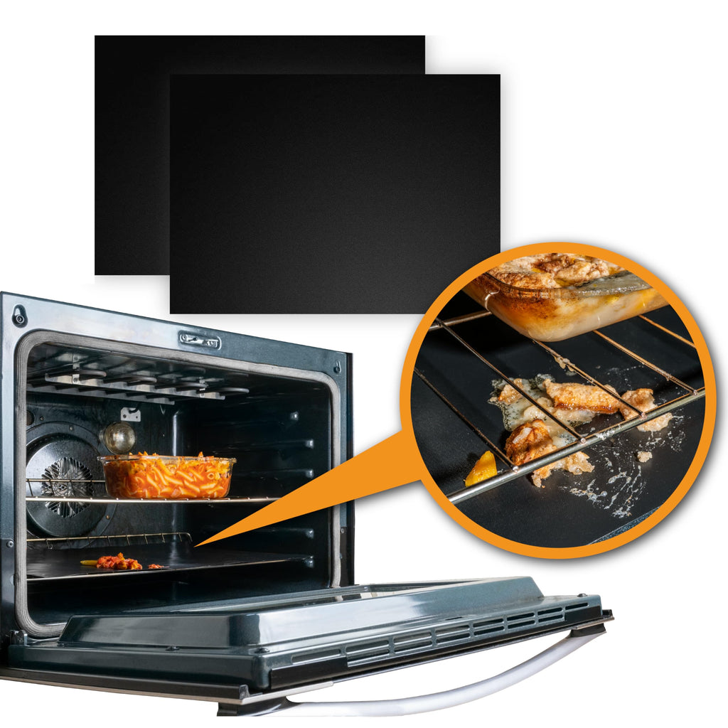 Reusable Non-Stick Oven Liners — 2-Pack