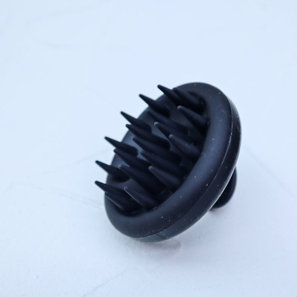 Silicone Shampoo Brush - Black