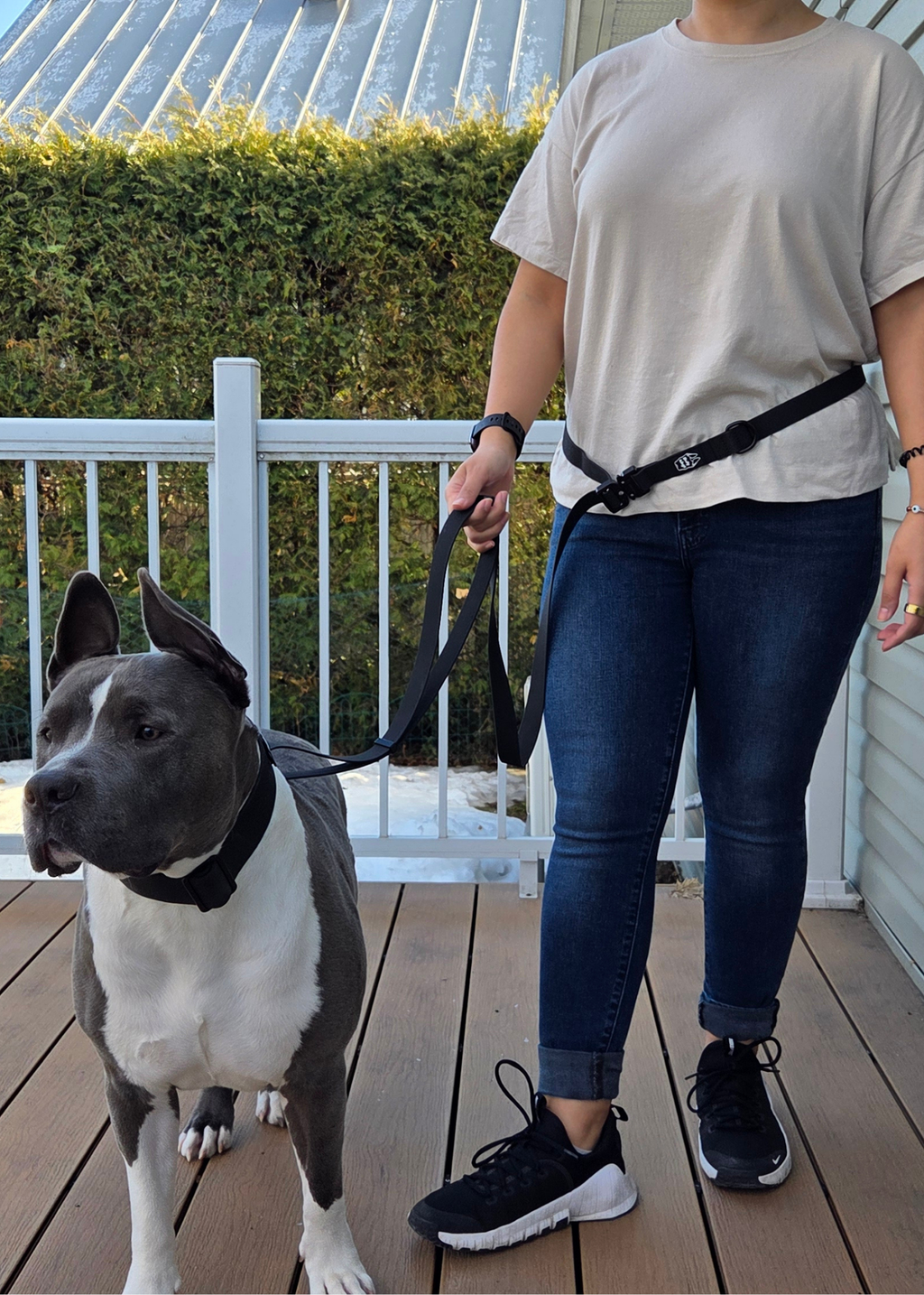 Multi‑Way Hands‑Free PVC Leash