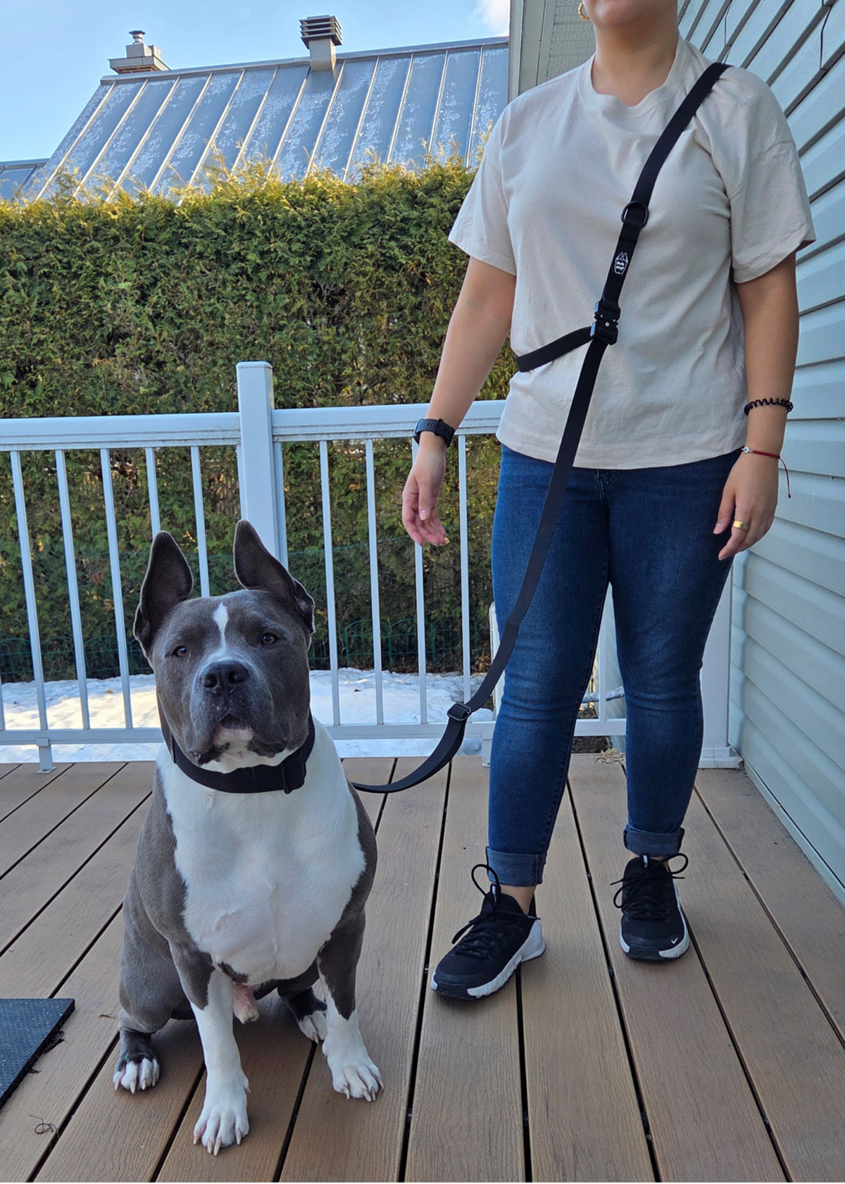 Multi‑Way Hands‑Free PVC Leash